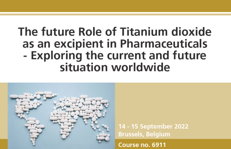 The future Role of Titanium dioxide as an excipient in Pharmaceuticals