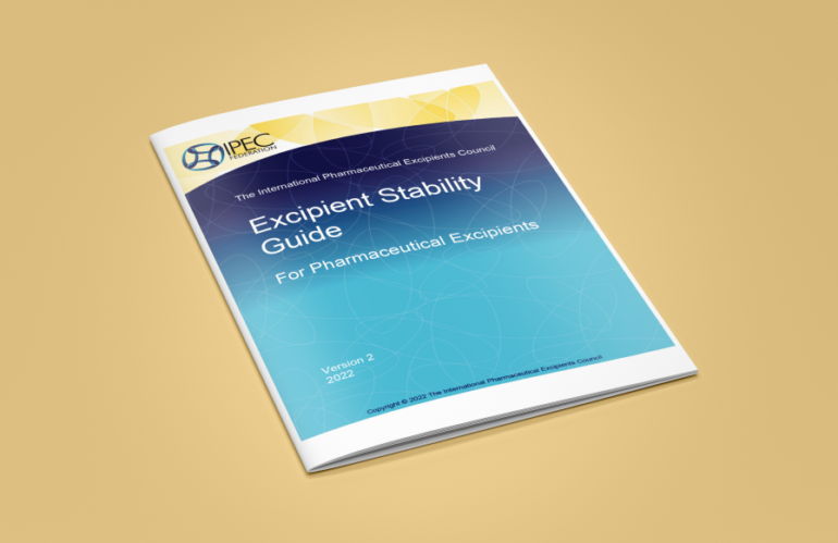 Updated: IPEC Excipient Stability Guide for Pharmaceutical Excipients