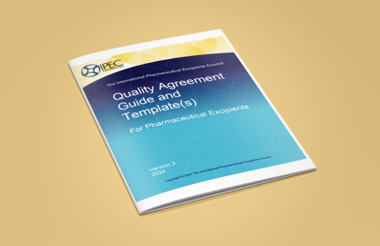 Updated: IPEC Quality Agreement Guide and Templates(s)
